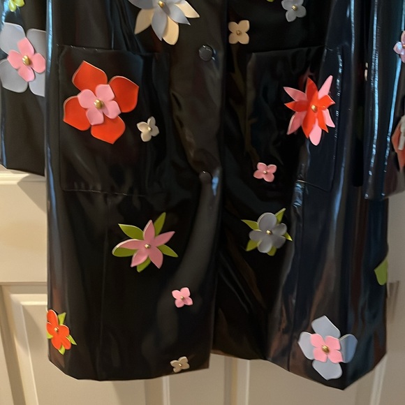 Kate Spade floral embelleshed raincoat - Picture 3 of 7